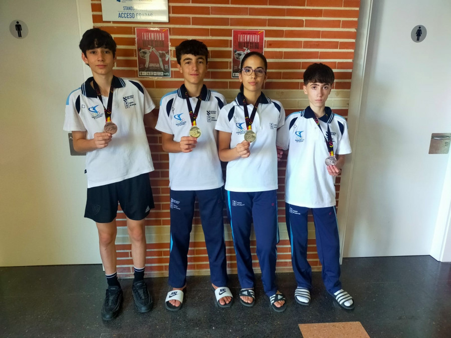 El Natural Sport Ribeira celebra cuatro medallas en el Nacional Cadete