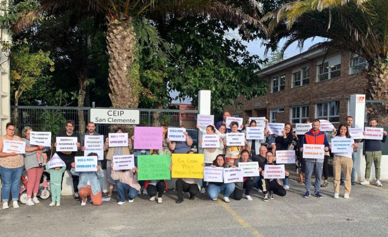 Caldas recurre ante la Valedora por la supresión de la tercera unidad de Infantil en San Clemente