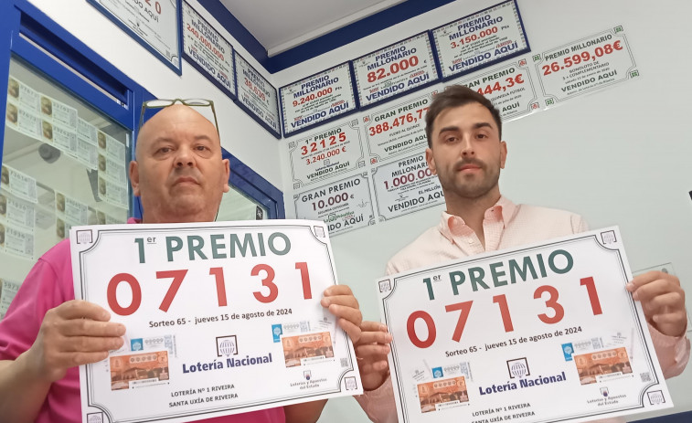 La Quiniela deja un premio de 14.000 euros en Ribeira