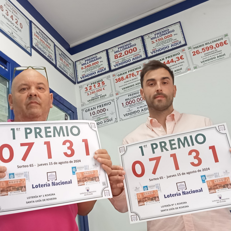 La Quiniela deja un premio de 14.000 euros en Ribeira