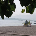 Helicóptero Rianxo muerto playa Tanxil