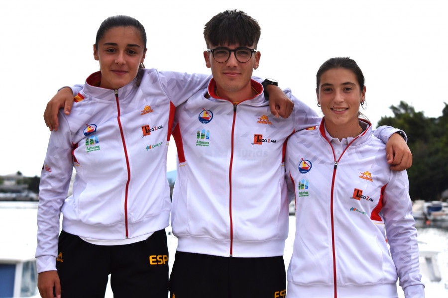 Nerea Novo e Iván Alonso se suben al podio en el Mundial de Metkovic