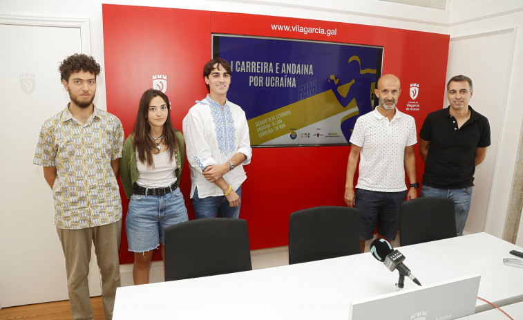 Estas son las calles de Vilagarcía por las que discurrirá la Carreira Solidaria por Ucraína