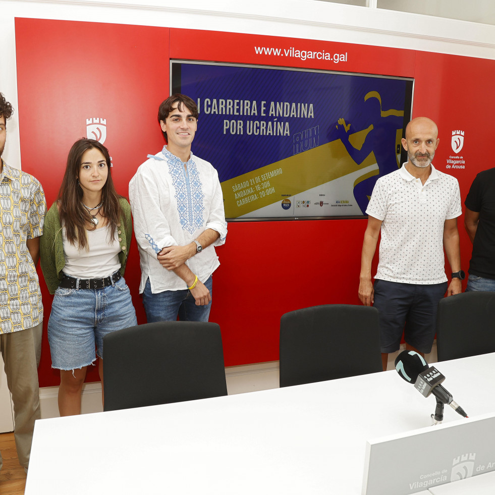 Estas son las calles de Vilagarcía por las que discurrirá la Carreira Solidaria por Ucraína