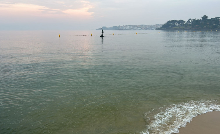 ¿Por qué el agua de la playa de Silgar está verde?