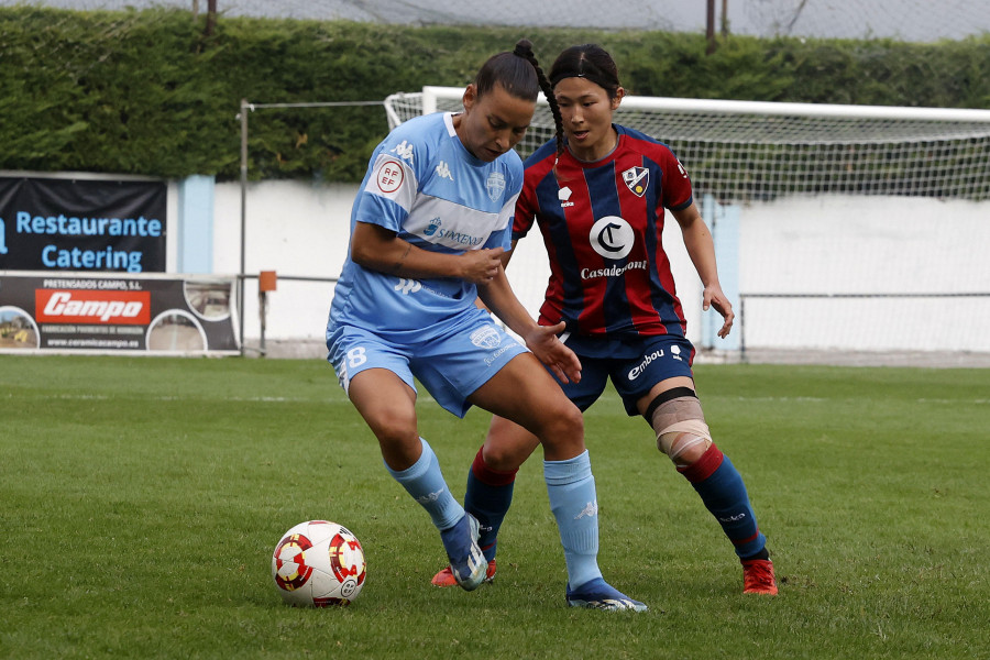 El Atlético Villalonga salva un punto en San Pedro ante un duro Huesca