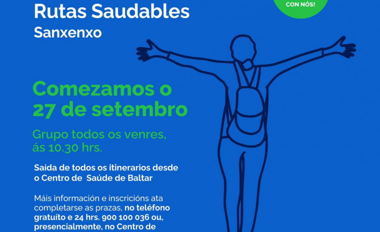 La AECC de Sanxenxo organiza rutas saludables todos los viernes