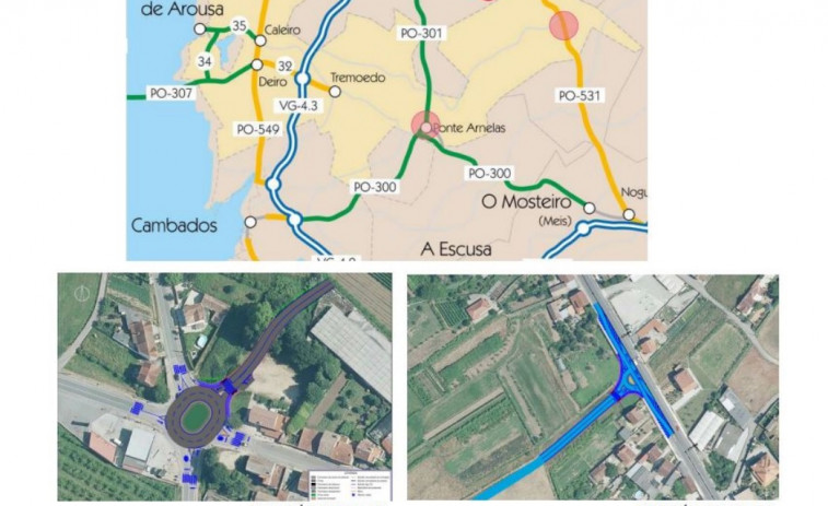 Convocan a los expropiados por la conexión del vial de la parcelaria en Baión