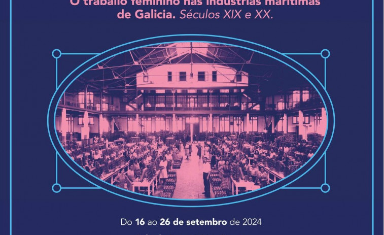 Últimos días para visitar la exposición “As mulleres e o mar” en la Sala Nauta en Sanxenxo