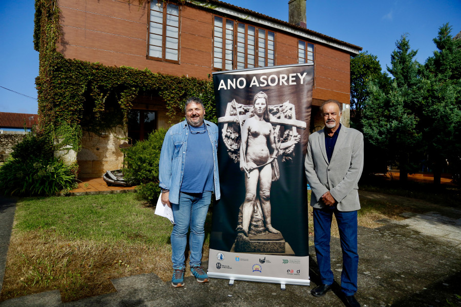 Cambados gestiona apoyos para crear una bienal de arte de Asorey en Galicia