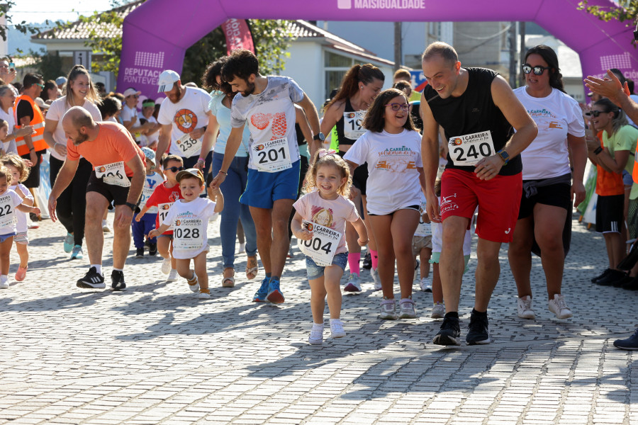 La II Carreira Solidaria de Leo reúne mañana a más de mil sescientas personas en O Mosteiro