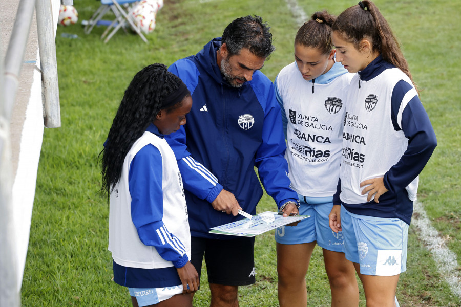 El Atlético Villalonga viaja “muy motivado” a Madrid para medirse al joven filial colchonero