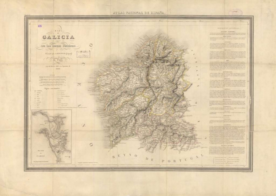 El mapa de Galicia cumple casi 200 años sin apenas bajar el número de municipios