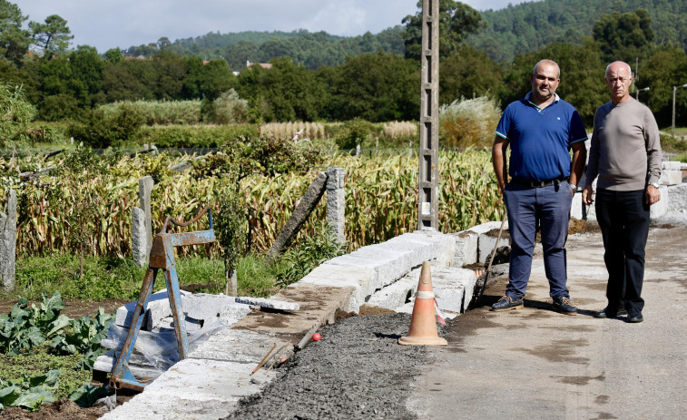 Nuevas cesiones permiten ampliar más tramos del vial András-Tremoedo