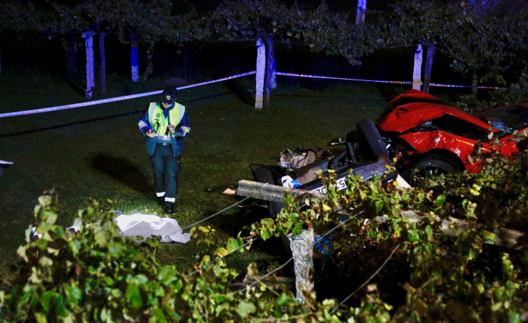 Investigado por homicidio imprudente el conductor del vehículo implicado en el accidente que costó la vida a un matrimonio en Sanxenxo