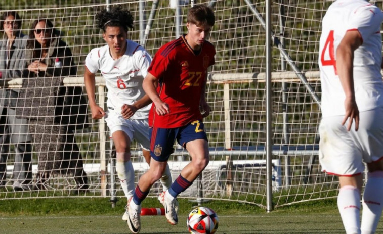 El vilaxoanés Óscar Marcos repite con la Selección Española Sub 19