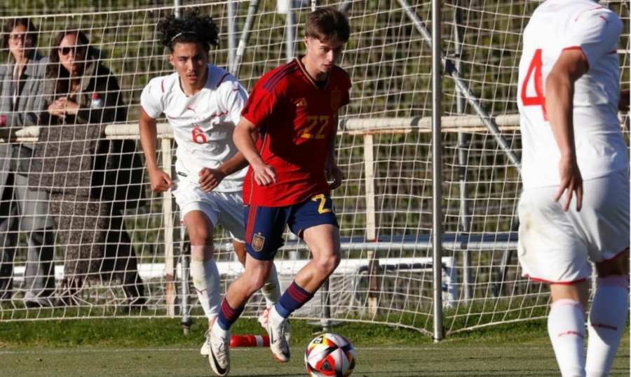 El vilaxoanés Óscar Marcos repite con la Selección Española Sub 19