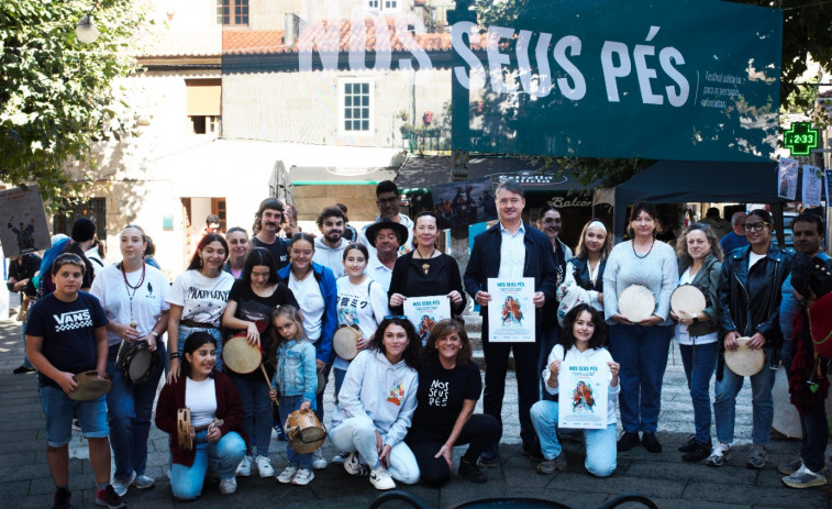 El grupo Nove y cocineros locales se unen a las actividades del festival meco “Nos seus pés”