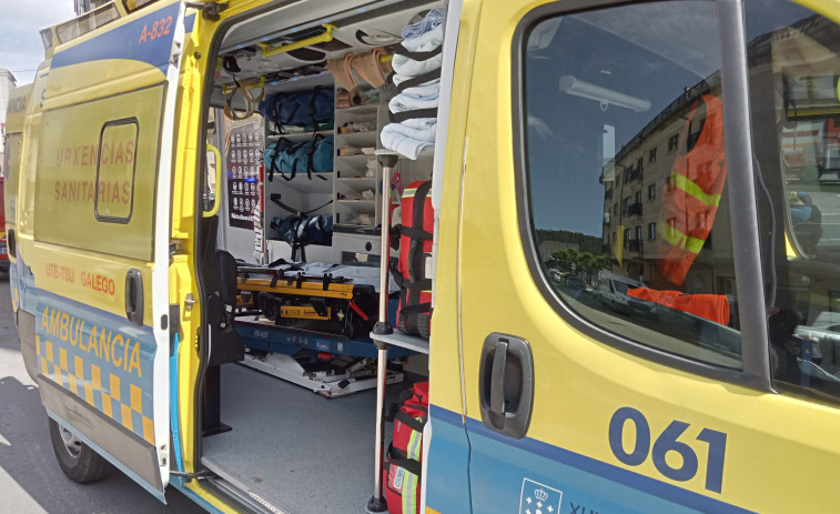 Registrada en la Autovía do Barbanza, en Isorna, una colisión entre dos coches en la que una herida solicitó el alta voluntaria