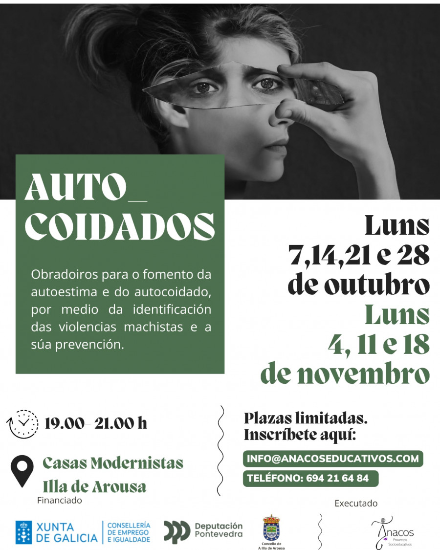 A Illa programa siete jornadas de un taller de autocuidados y autoestima