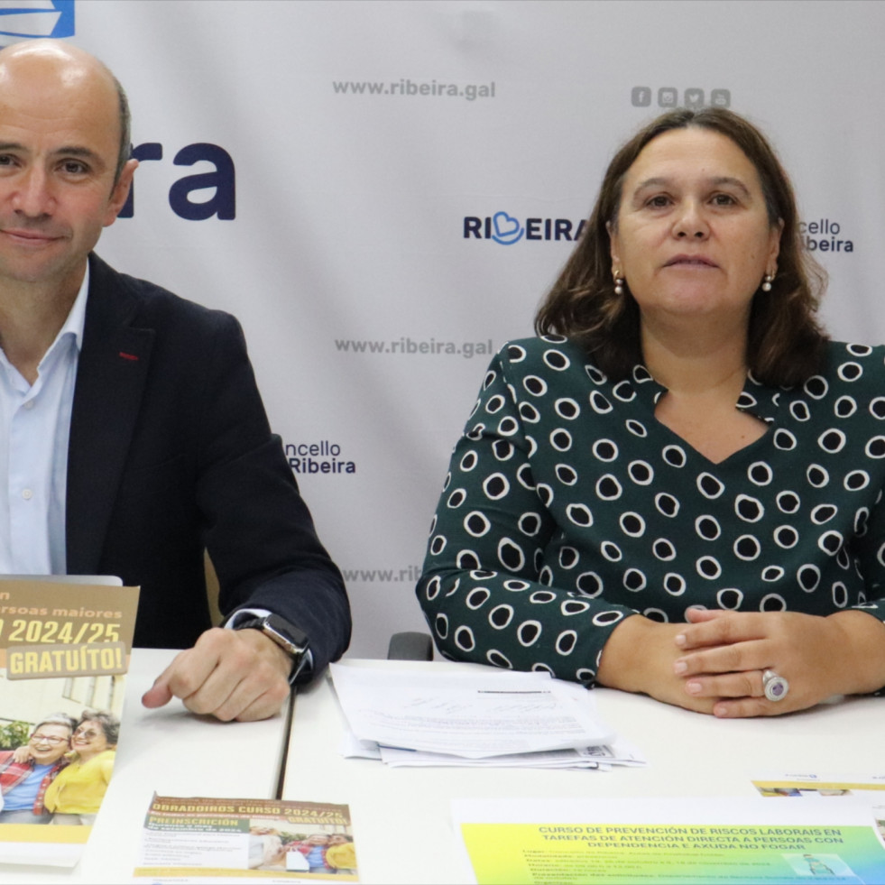 Los talleres de mayores de Ribeira aumentaron un 20% su número de inscritos respecto al curso pasado