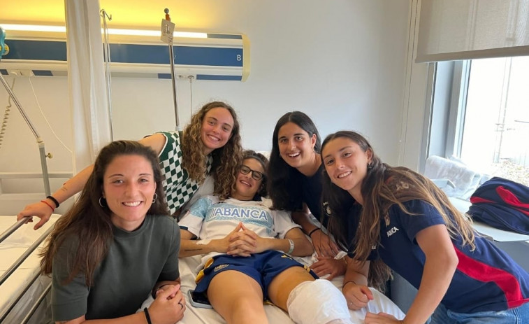 Lucía Rivas, operada con éxito de su lesión de ligamento cruzado