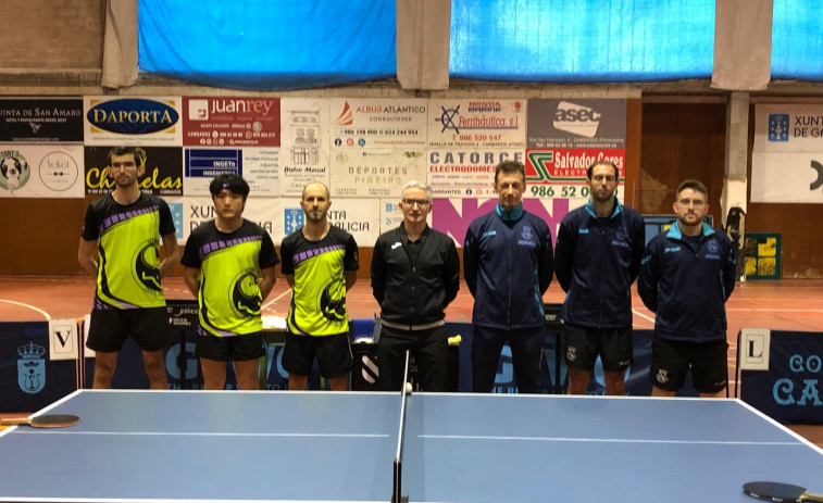 El Cambados Tenis de Mesa logra su segunda victoria de la temporada