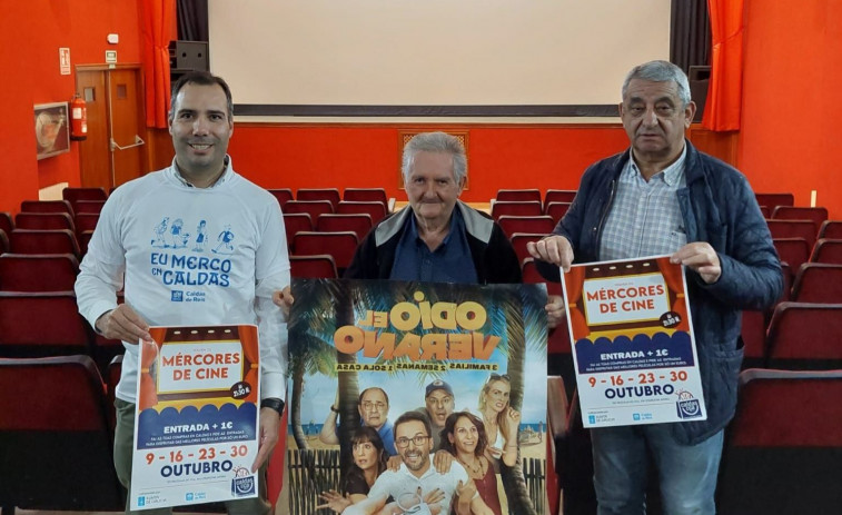 Los clientes del comercio local de Caldas podrán ir al cine los miércoles por 1 euro en octubre