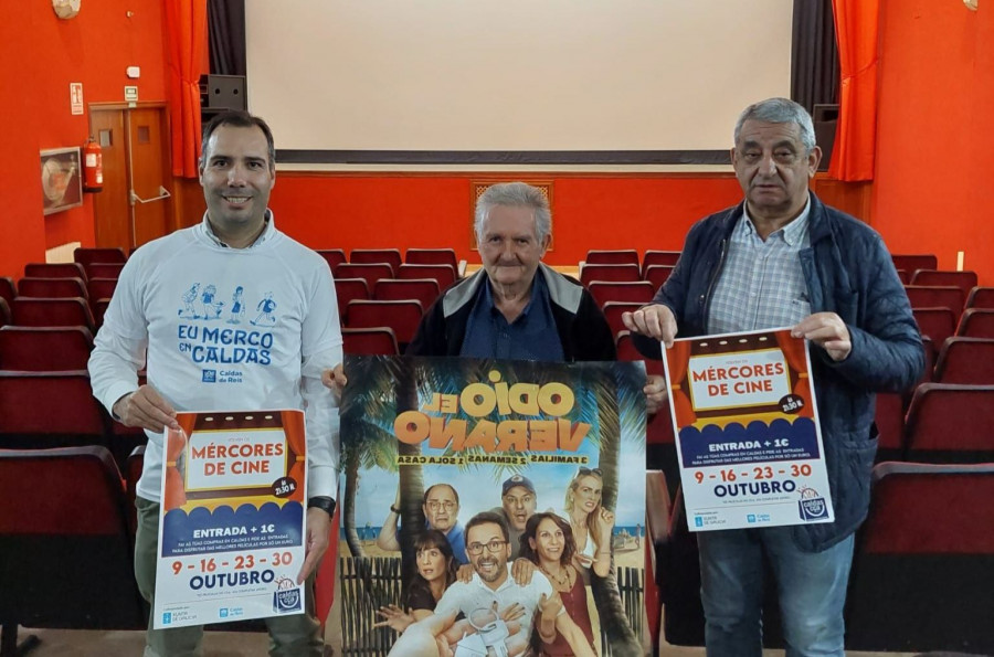 Los clientes del comercio local de Caldas podrán ir al cine los miércoles por 1 euro en octubre