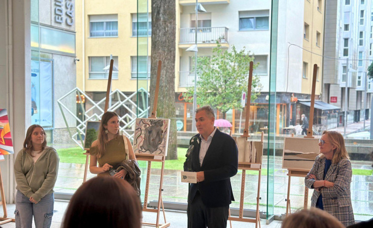 La Diputación inaugura la muestra “Pontevedra Literaria” con presencia de joven talento cambadés