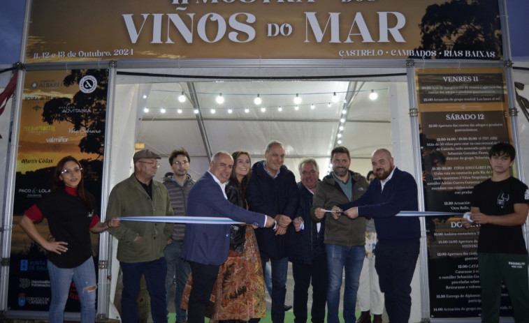 Castrelo “descorcha” tres días completos de exaltación de los productos del mar y el vino