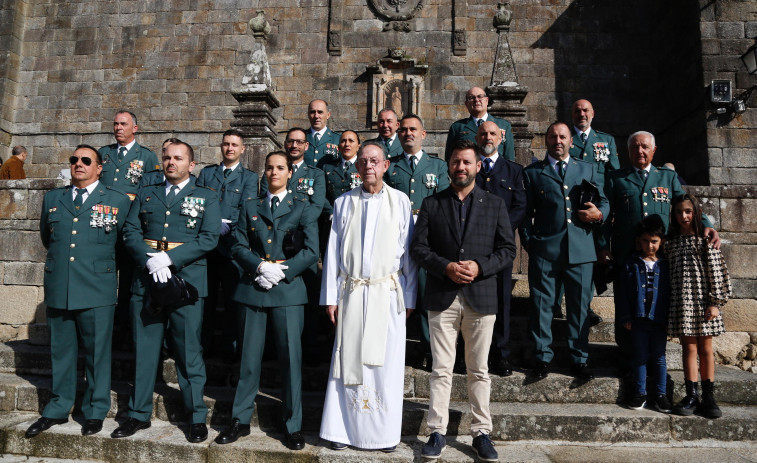 La Guardia Civil celebra la festividad del Pilar con actos en Cambados, Vilagarcía y Valga