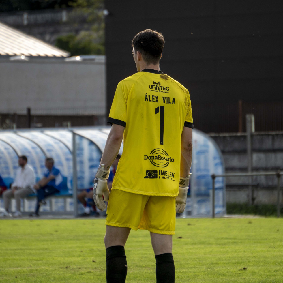 Álex Vila: “Estoy contento por el partido, pero espero no encajar contra la UD Ourense”