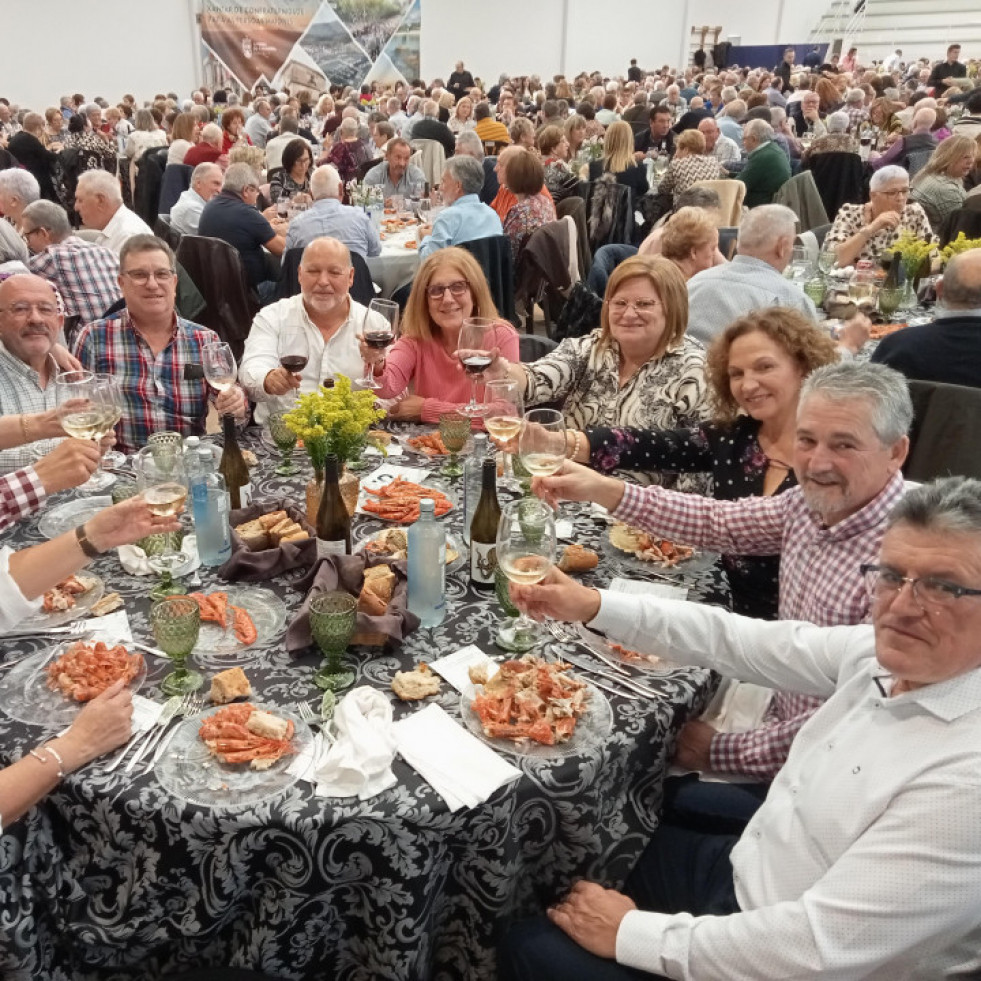 Agotadas las entradas para la comida de los mayores del 25 de octubre en A Pobra