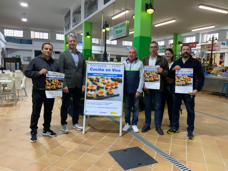 La plaza de O Grove repartirá los jueves tapas gratuitas elaboradas con productos locales a los vecinos