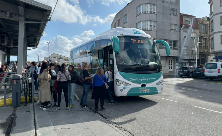 El Tintilán aprueba con éxito en la Festa do Marisco y se postula para otros eventos de la comarca