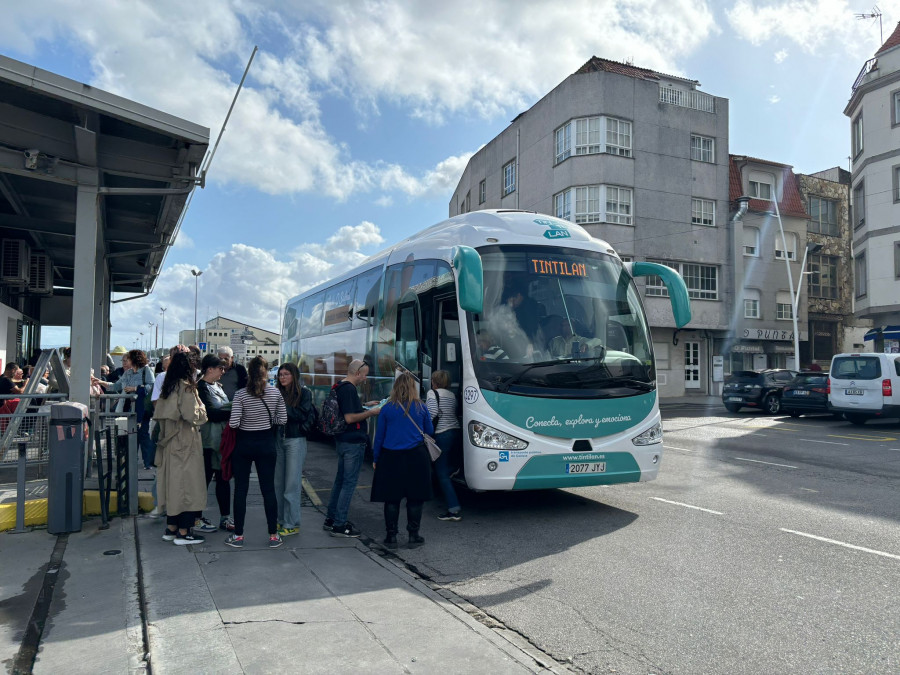 El Tintilán aprueba con éxito en la Festa do Marisco y se postula para otros eventos de la comarca