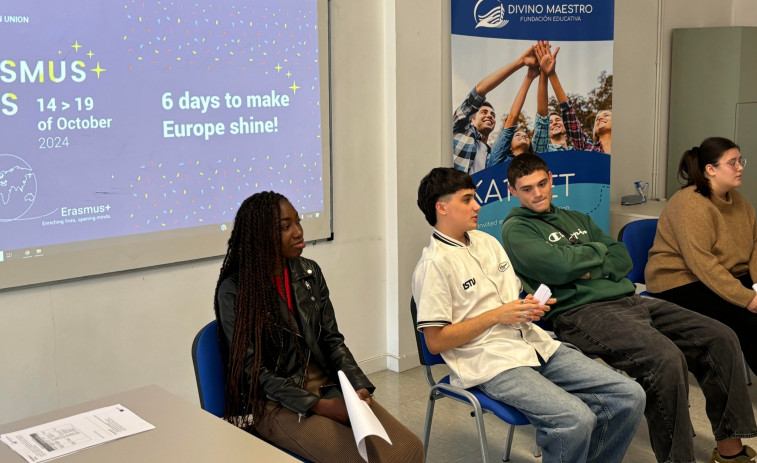 El centro de FP Divino Maestro participó con una charla en la celebración simultánea en toda Europa de los “Erasmus Days”