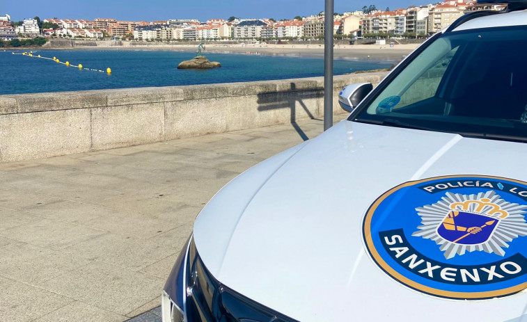 La Policía Local de Sanxenxo identifica a un vecino que dio positivo en drogas cuando circulaba en patinete eléctrico