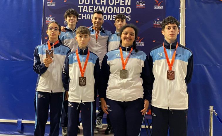 El Natural Sport consigue dos medallas de la mano de Abeijón y Piñeiro en el Open de Holanda