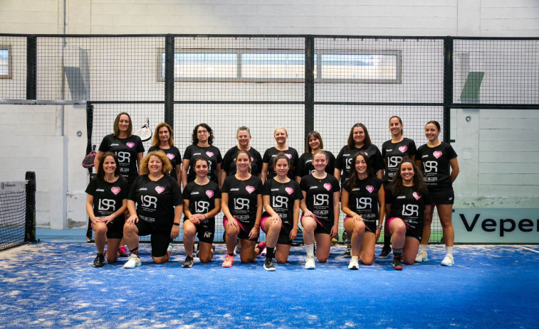 El Arousa Pádel Femenino logra el ascenso de categoría tras ganar a Vigo