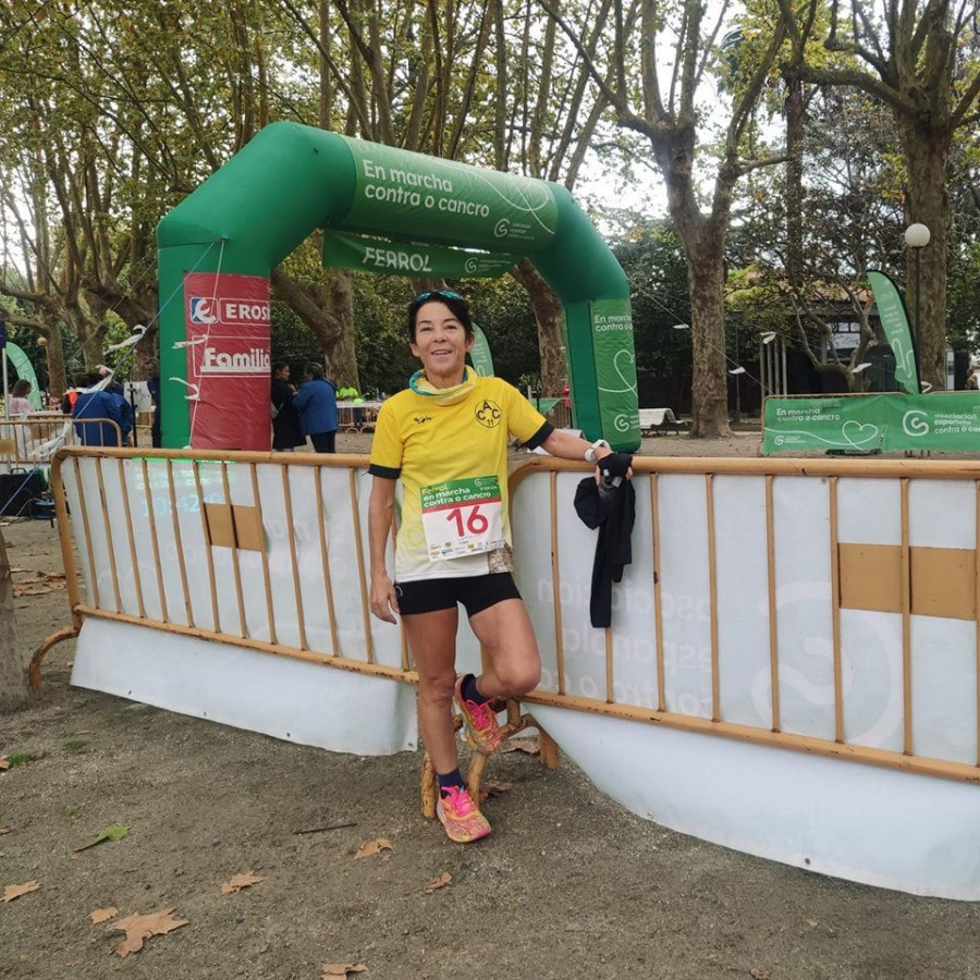 Araceli Veiga suma dos podios, en Ordes y en Ferrol