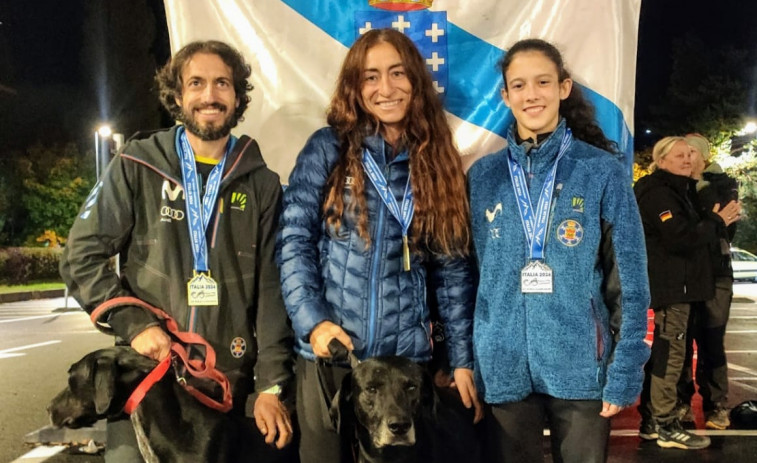 Mónica Touriño logra el bronce en el Mundial de Canicross en el Piamonte