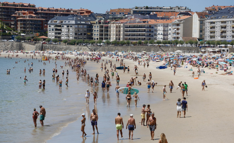 Las playas sanxenxinas se convierten en ejemplo en el congreso de Bandera Azul