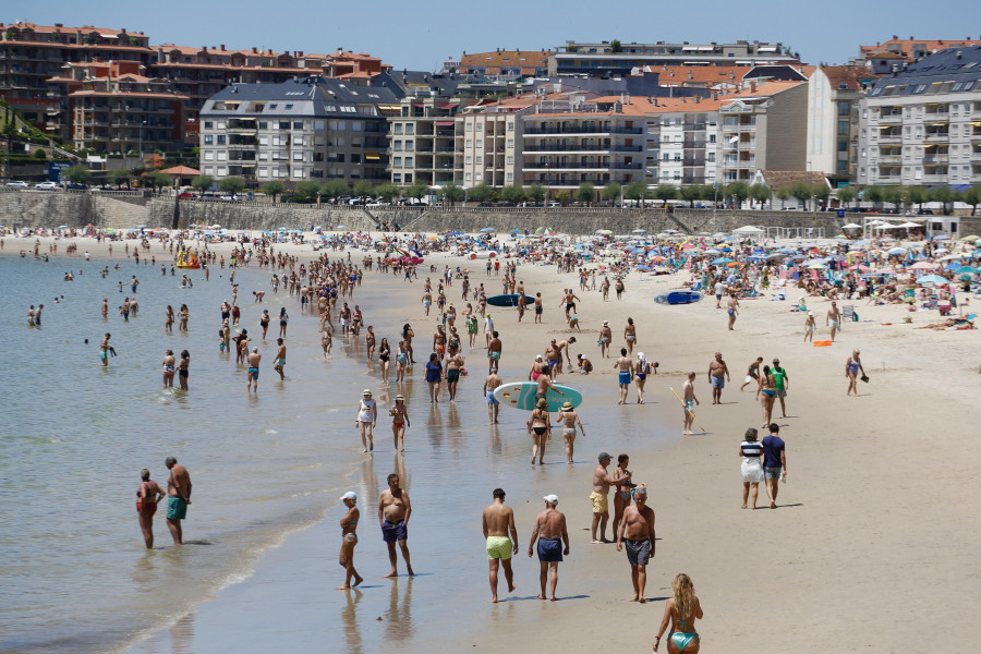 Las playas sanxenxinas se convierten en ejemplo en el congreso de Bandera Azul