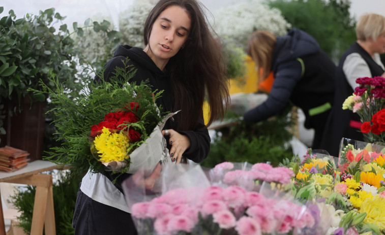 El Mercado das Flores vuelve a Vilagarcía por el Día de Todos los Santos