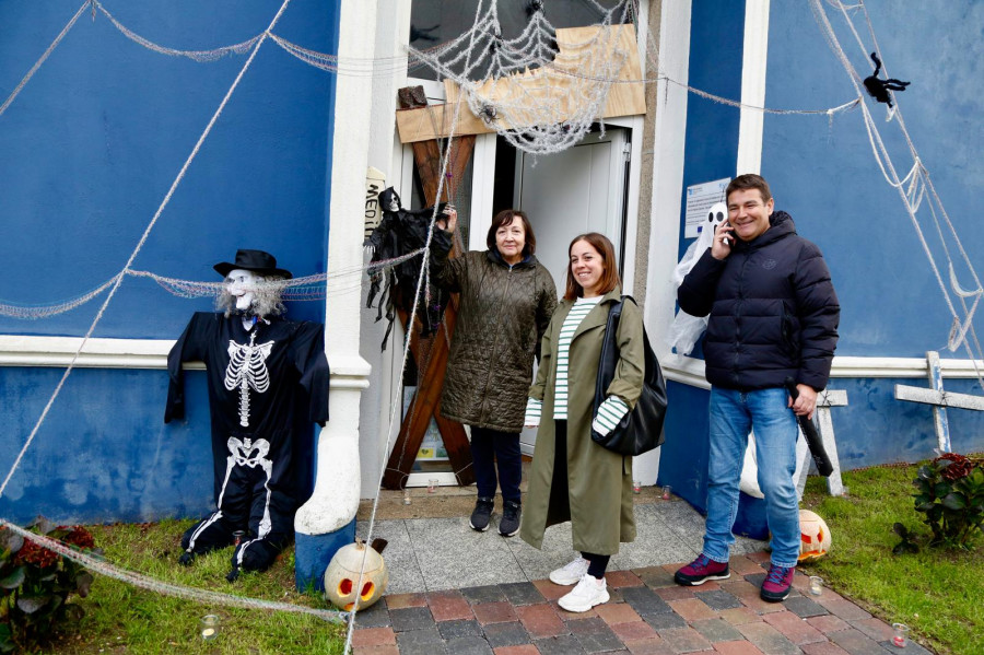 El concurso de decoración de Samaín deja un empate en A Illa: Estos fueron los dos ganadores