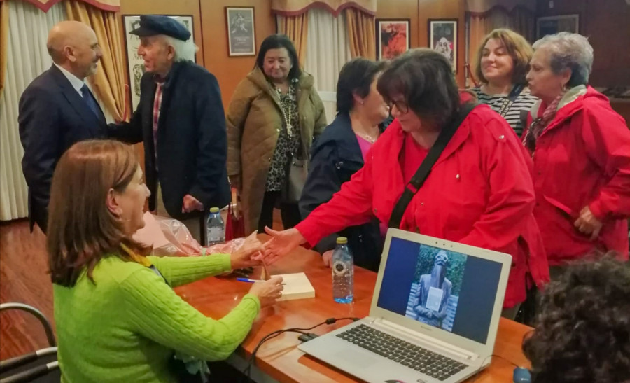 Exitosa presentación en A Pobra de la rescatada edición facsímil de la “Flor de Santidad” de Valle-Inclán