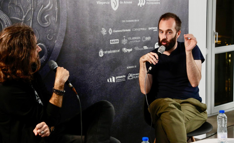 Roberto Alvite y Enrique Lojo, los protagonistas de los photocall de Curtas este domingo