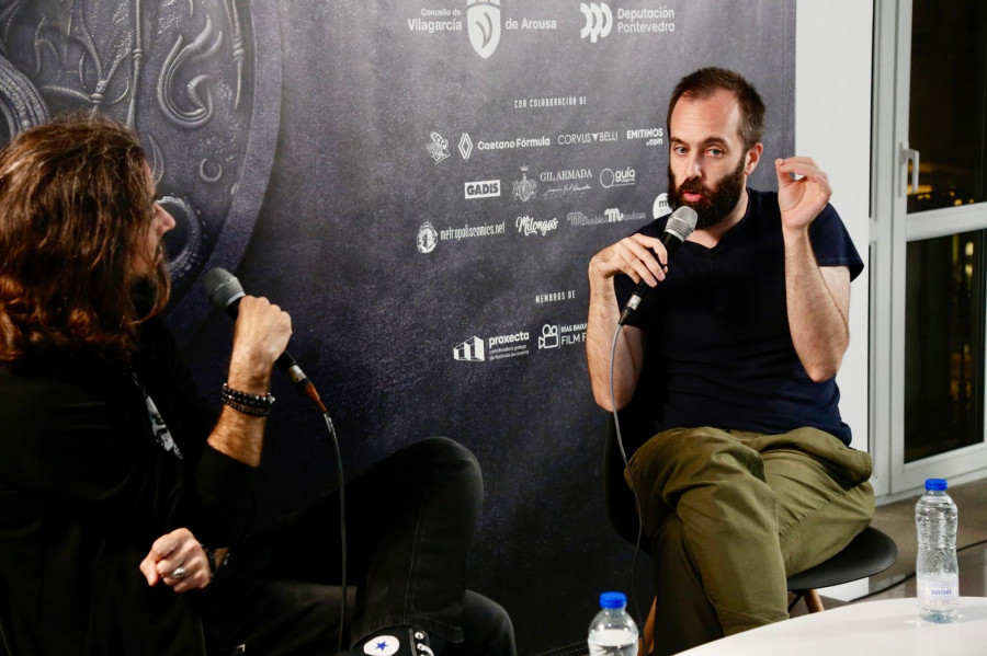 Roberto Alvite y Enrique Lojo, los protagonistas de los photocall de Curtas este domingo